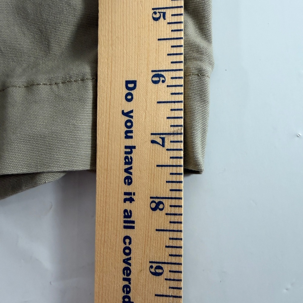 Lee Women's 8" Bermuda Shorts Size 20 Mushroom Beige Mid Rise Stretch New - Picture 5 of 8